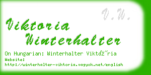 viktoria winterhalter business card